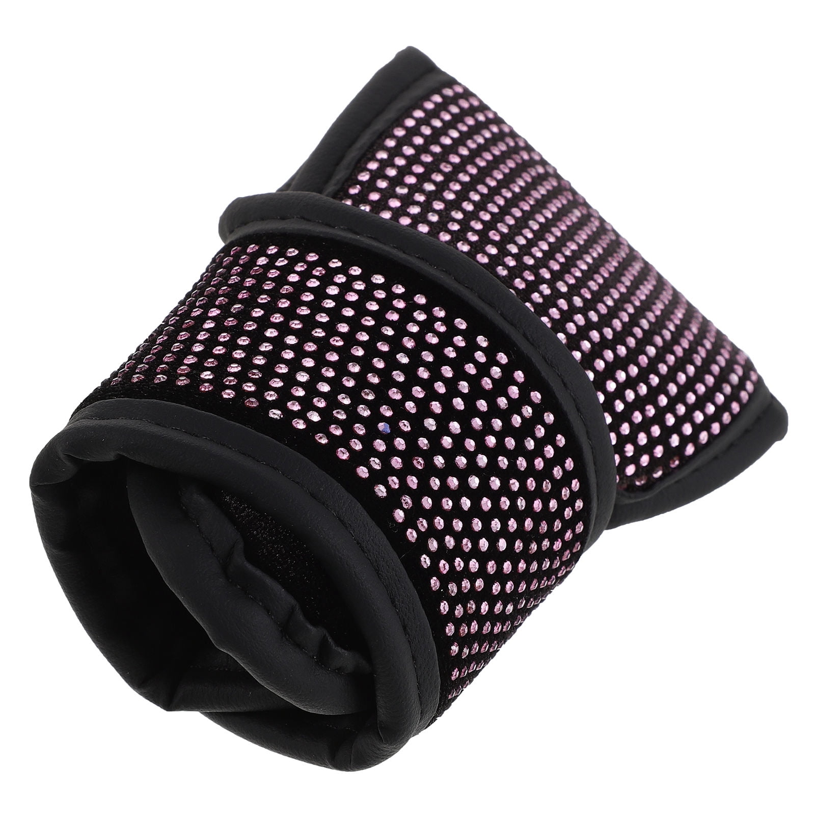 CATIEBYE Bling Pink Gear Shift Knob Cover Car Interior Accessories with ...