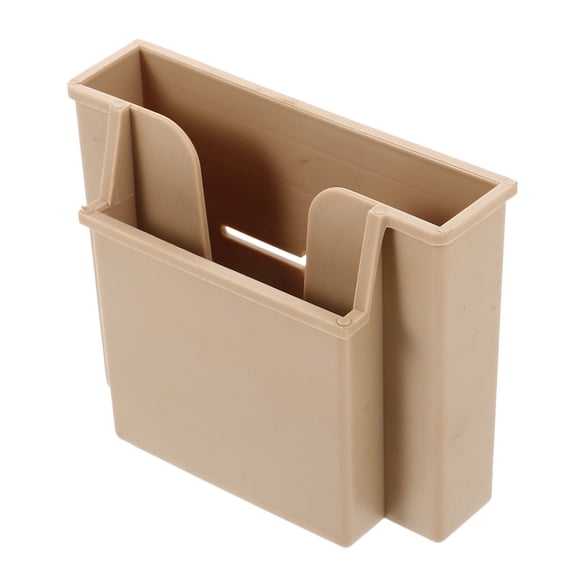CATIEBYE Beige Truck Console Organizer for Car Phone and Small Item Storage