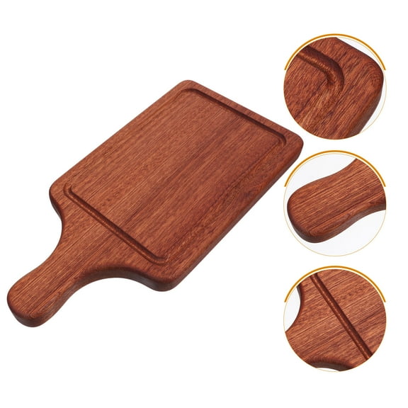 CATIEBYE Chopping Board Simple Design Safe Wood Material Breadboard 11.8x5.9x0.8In 1Pcs