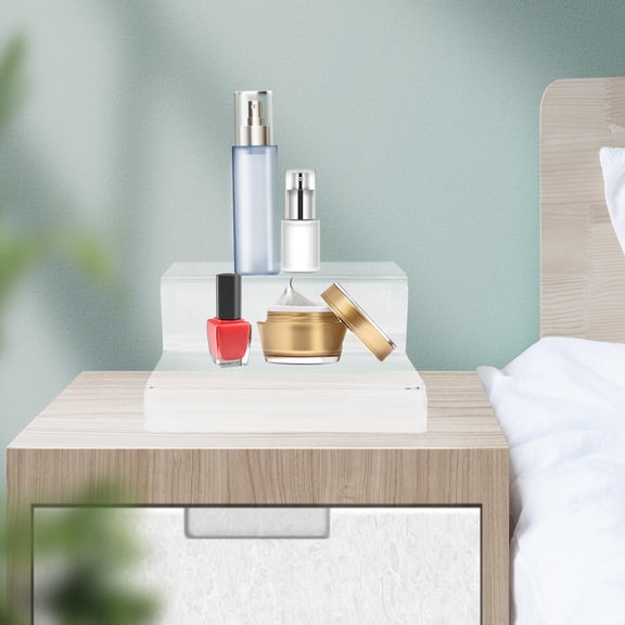 CATIEBYE Versatile Clear Acrylic Display Riser for Shoes and Decorative Items