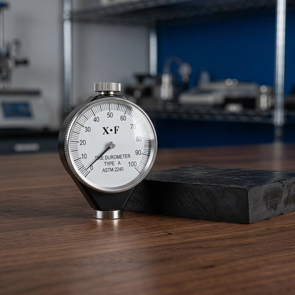 CATIEBYE Digital Shore A Durometer for Rubber and Silicone with Portable Design and Instant Readings