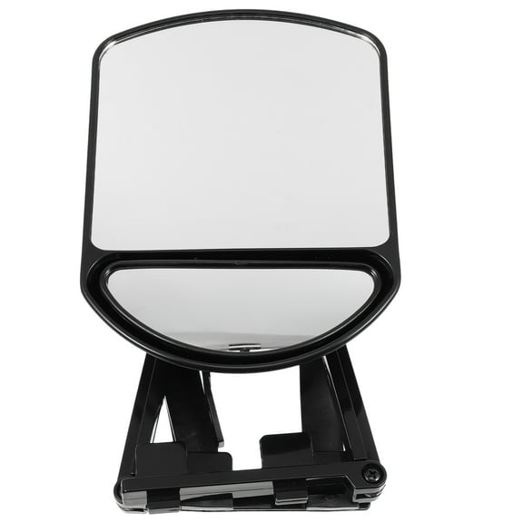 CATIEBYE Durable Black Extension Wing Mirror with Plane and Convex Glass for Car Rearview Vision