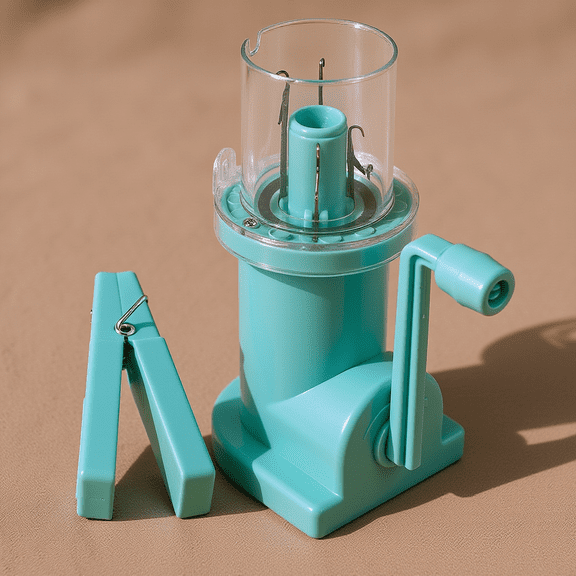 CATIEBYE Easy to Use Plastic Hand Operated Knitting Mill for DIY Craft and Spool Weaving