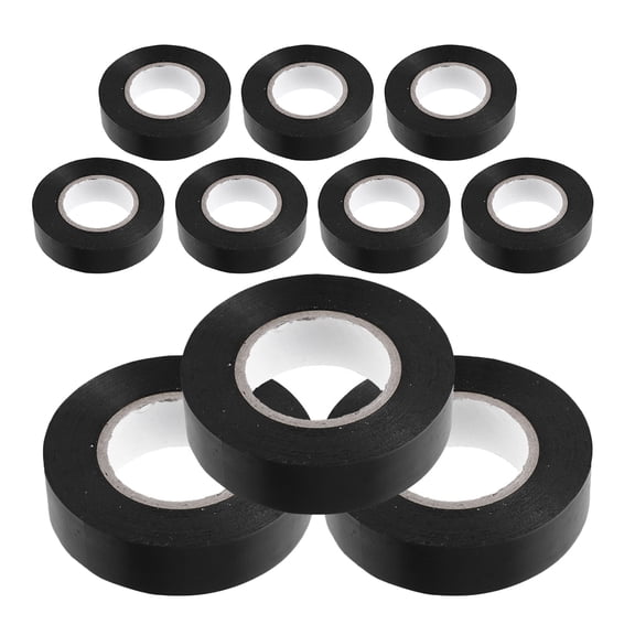 CATIEBYE Electrical Tape Black PVC Insulation Tape with High Bonding Strength for Wire and Automotive Use