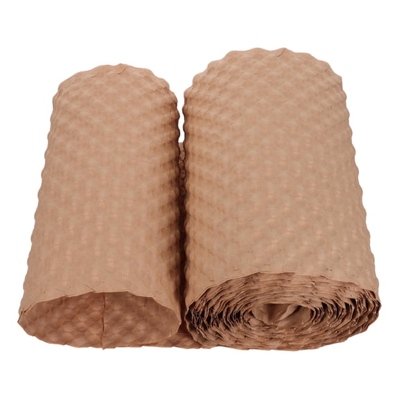 CATIEBYE Kraft Honeycomb Paper Wrap Roll for Packaging Breakable Items Cushioning