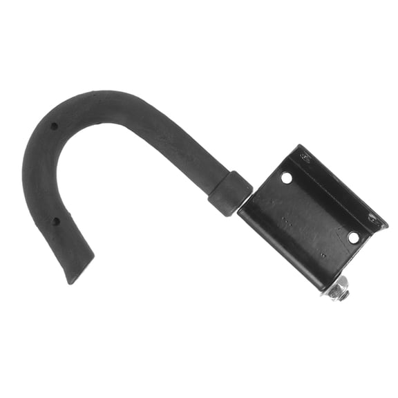 CATIEBYE Extension Ladder Use Heavy Duty Ladder Hooks for Roof Iron Black 1Set
