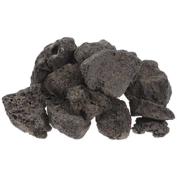CATIEBYE Floral Arrangements With Aquarium Rock Decor Made Of Volcanic Stone 1 Set