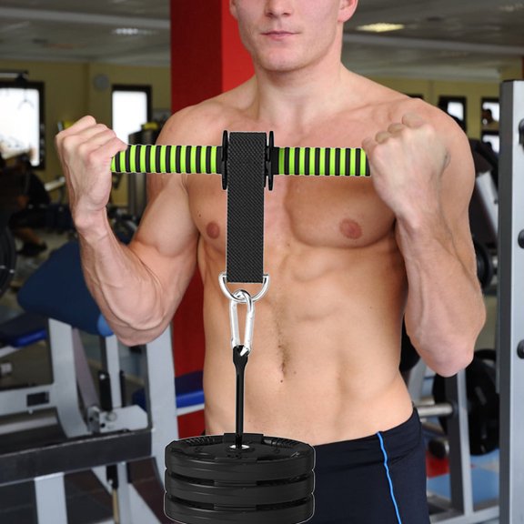 CATIEBYE Forearm Wrist Roller Iron and Nylon Strengthener for Portable Arm Training Fitness