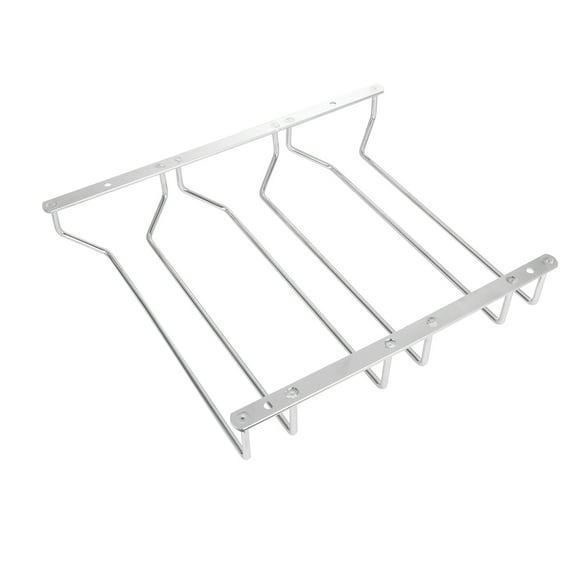 CATIEBYE Goblets Hanging Rack 1Pack Anti-rust Stemware Saver Rack for Homeowners Kitchen Bar Easy to Clean