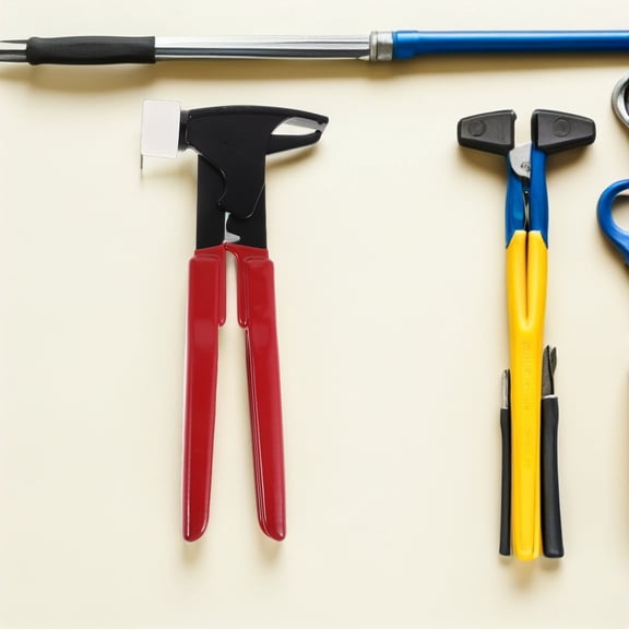CATIEBYE Heavy Duty Alloy Steel Wheel Weight Plier Tool for Precise Balance and Tire Maintenance