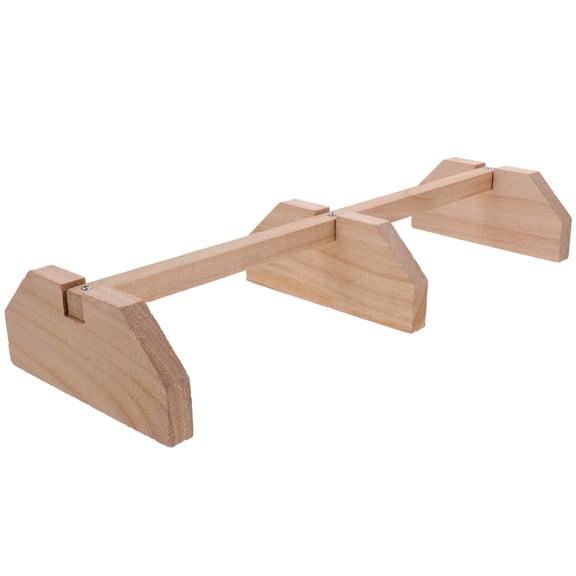 CATIEBYE Hens Standing Perch Wooden Roosting Bars for Coop 1 Set