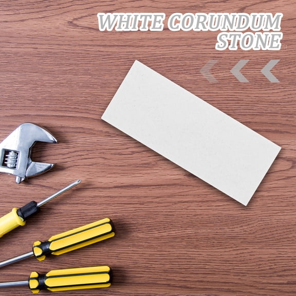 CATIEBYE High Wear Resistant White Flattening Stone for Sharpening Stone Repair At Home