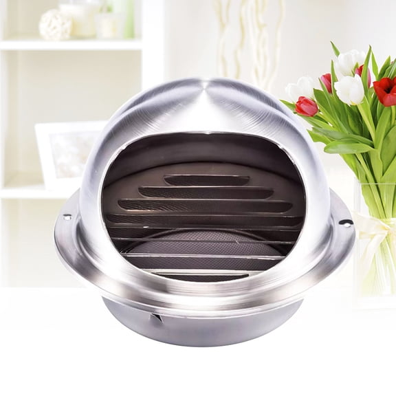 CATIEBYE Kitchen Exhaust Hood 1Set Silver Thicken Design for Outdoor Environment