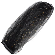 CATIEBYE Indoor Bird Cage Cover, Black Mesh Net, Splash-Proof Protective Bird Accessory for Parakeet, Canary, Cockatiel