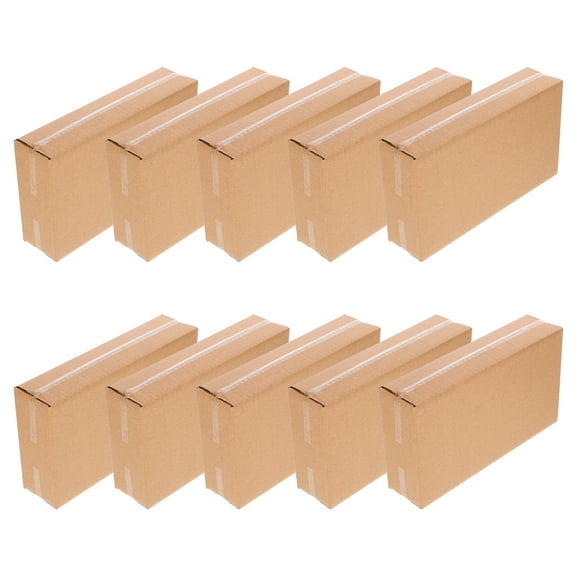 CATIEBYE Khaki Corrugated Cardboard Paper Packaging Boxes, Space-Saving, Anti- , ,