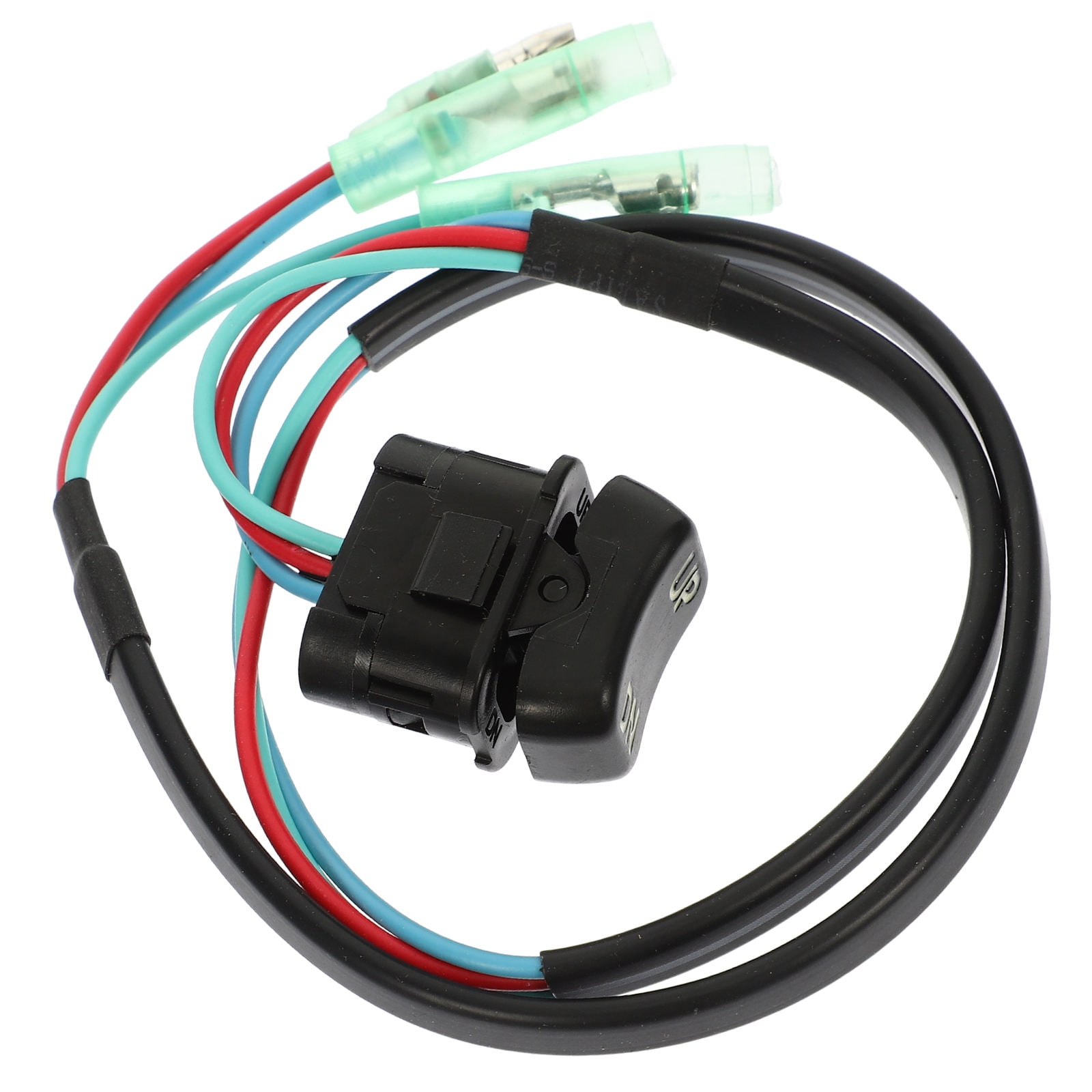 SHINEOFI Boat Trim Tilt Switch – Replacement For Outboard Motors, Plastic Housing, 20" Cable, Precise Control