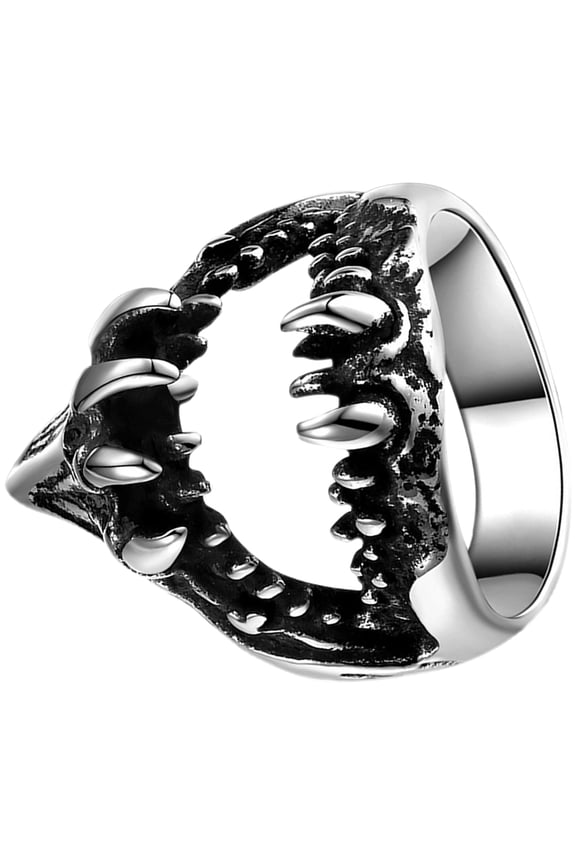 Titanium Steel Shark for Men Fashionable Style Finger