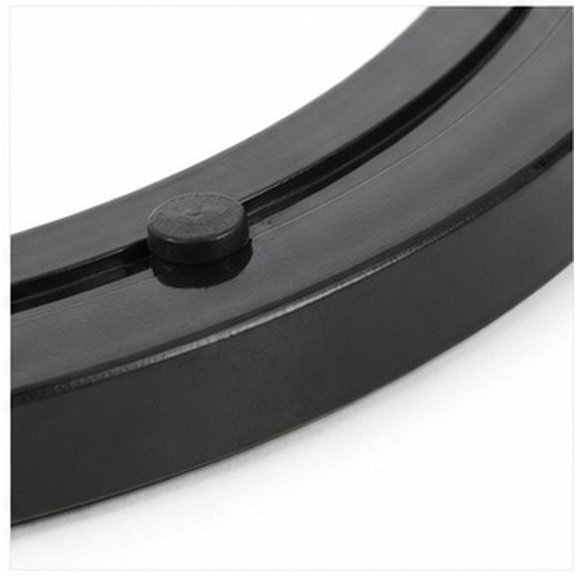 CATIEBYE Modern Simple Plastic Turntable Base Bearing for Dining Table with Smooth Rotation
