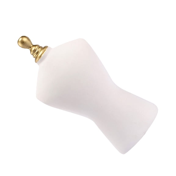 CATIEBYE Chic Resin Jewelry Display Mannequin White Necklace Organizer