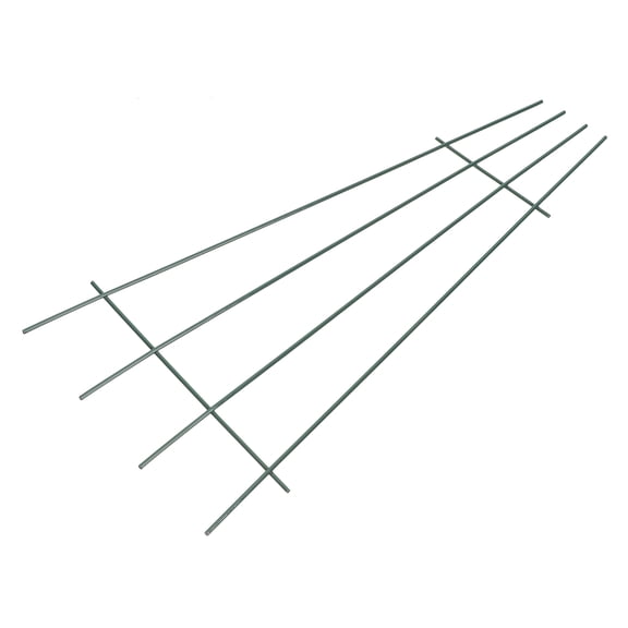 CATIEBYE Outdoor Garden Tomato Cages 1Set Iron Vertical Frame for Plant Growth and Wind Protection 15.7X7.5X0.2In