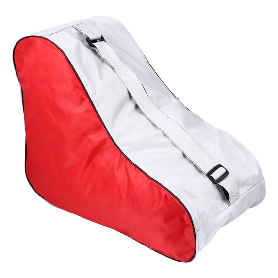CATIEBYE Portable Roller Skates Handbag in Red, Lightweight and Easy to Clean Carry Bag for Roller Skate Storage