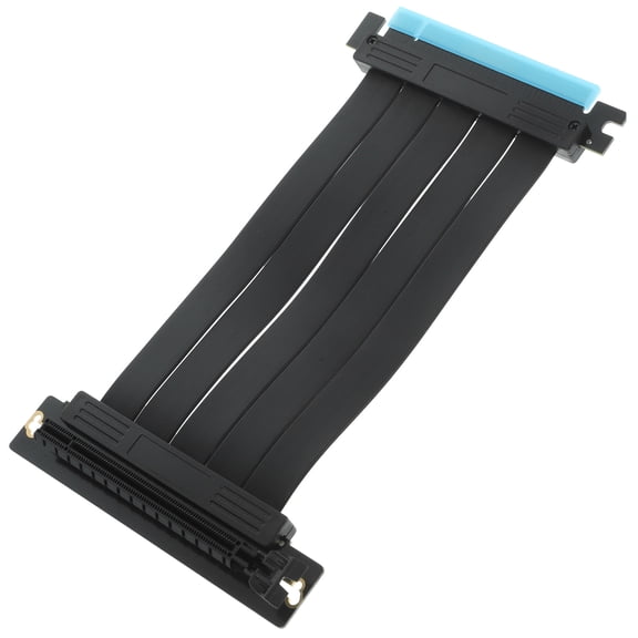 CATIEBYE Pci-E 3.0 Riser Cable Black with Strong Wear Resistance and Stable Transmission for Pc