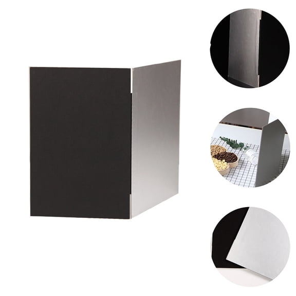CATIEBYE Photography Reflective Board White Double Sided Cardboard for Tabletop Shoots