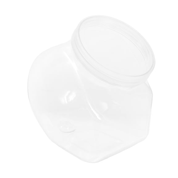 CATIEBYE Plastic Storage Container with Horizontal Seal Lid for Secure Liquid and Candy Storage