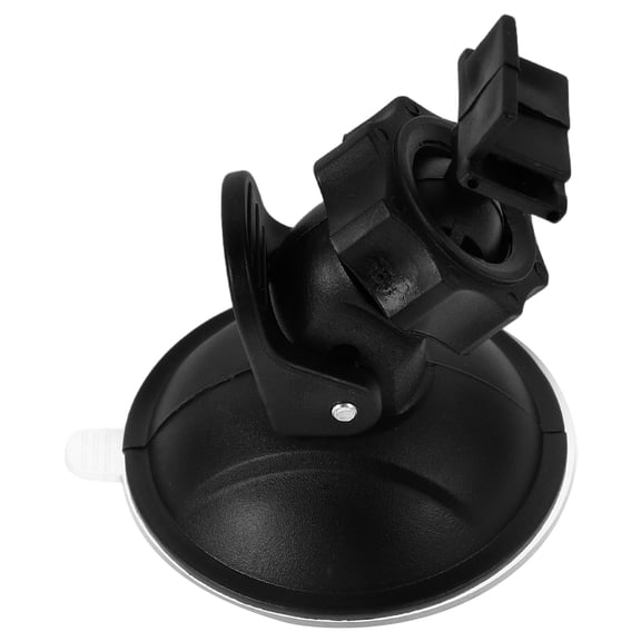 CATIEBYE Quick Release Dashcam Mount L Shaped Suction Cup Black Plastic 1Set