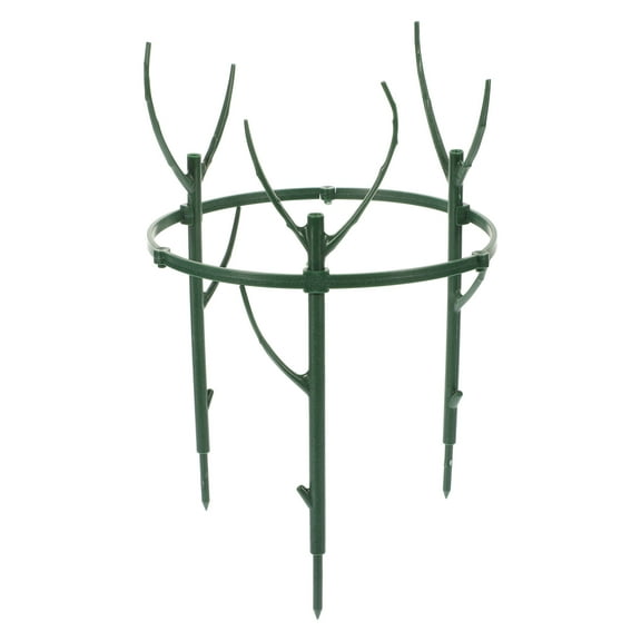 CATIEBYE Raspberry Trellis for Garden Plant Twig Trellis Green PP Elegant Design 1Pcs