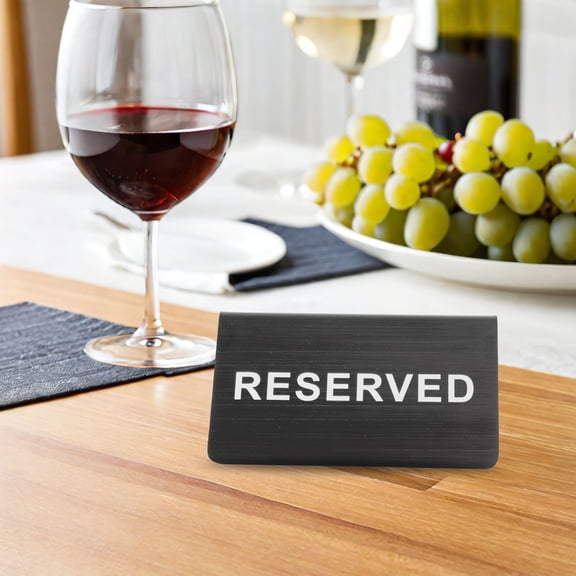 Table Signag Table Reserved Signs for Home and Events