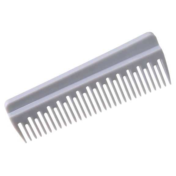 CATIEBYE Durable ABS Magnetic Comb for Professional Hair Cutting and Styling Grey