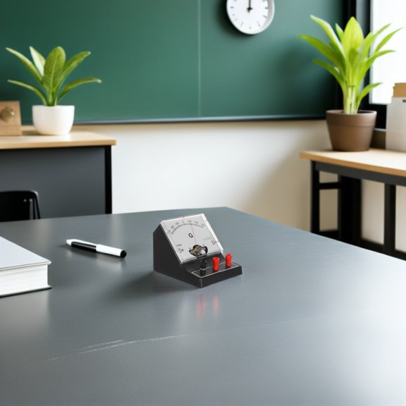 CATIEBYE Sensitive Analog Current Detector with Dual Range Terminals for Physics Lab and Circuit Analysis