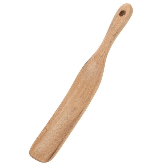 CATIEBYE Sourdough Supplies 1Pack Wooden Spurtle Spatula for Baking and Cooking Enthusiasts