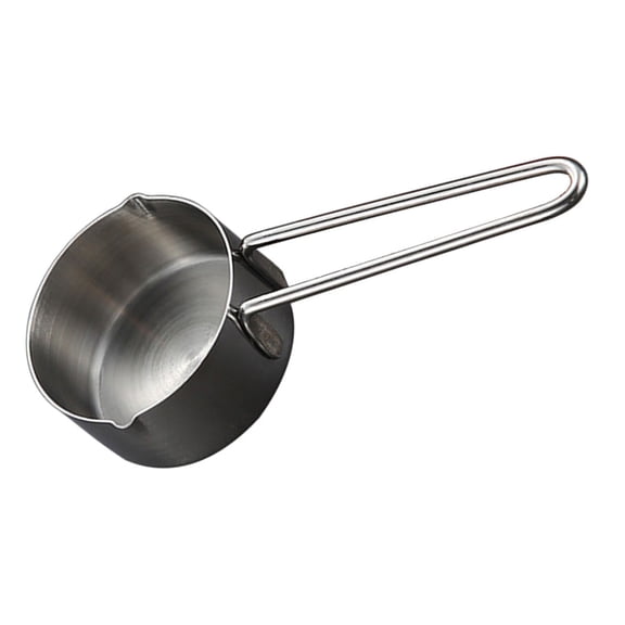 CATIEBYE Stainless Steel Measuring Cups for Baking with Comfortable Grip Suitable for Home and Coffee Shops