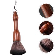 CATIEBYE Tea Brush Brown Wooden Handle for Tea Room Clean Use Multi-Function Design