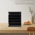 Coin Rack Plans CATIEBYE Transparent Acrylic Challenge Coin Holder Display Case Black ...