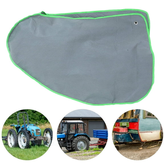 CATIEBYE Waterproof Trailer Coupling Lock Cover with Foldable Design for Caravan Tow Hitch Protection