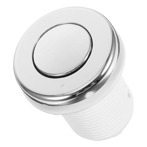 CATIEBYE White Pneumatic Air Button for Garbage Disposal Sink Replacement and Control