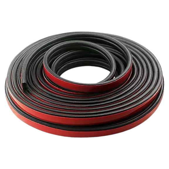 CATIEBYE Window Gaps Sealing Strip Soft Elastic Door and Window Sealant with Adhesive Backing