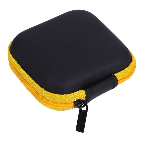 CATIEBYE Back to School Ear Bud Case Pouch Headphones Storage Box Case EVA 1Pack for Earphones