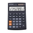 thumbnail image 1 of CATIGA CD-2775 Handheld Calculator Clear 12 Digit LCD Display Screen School Office (Black), 1 of 6