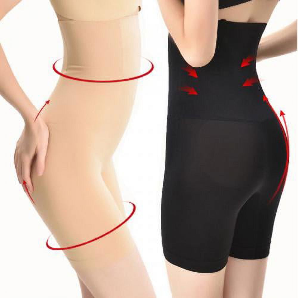 Bodysuit for Women Tummy Control Shapewear Shorts Mid-Thigh Seamless Zipper  Waist Cincher Full Body Shaper
