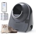 thumbnail image 1 of CATLINK Automatic Cat Litter Box Self Clean, Multiple Cats Health Track,  Large Cat Litter Box Automatic, App Control, with Waste Bags, Gray, 1 of 9