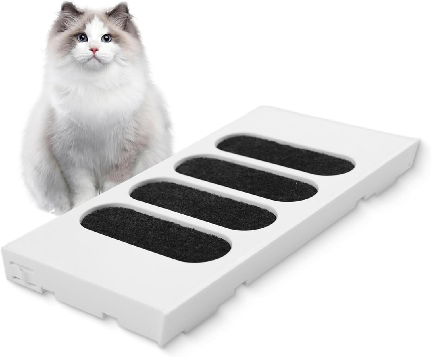 CATLINK Automatic Self-Cleaning Filter Box, Reduce Odor, 2 Filters Inside, for Scooper Young & Scooper Luxury PRO Cat Litter Box
