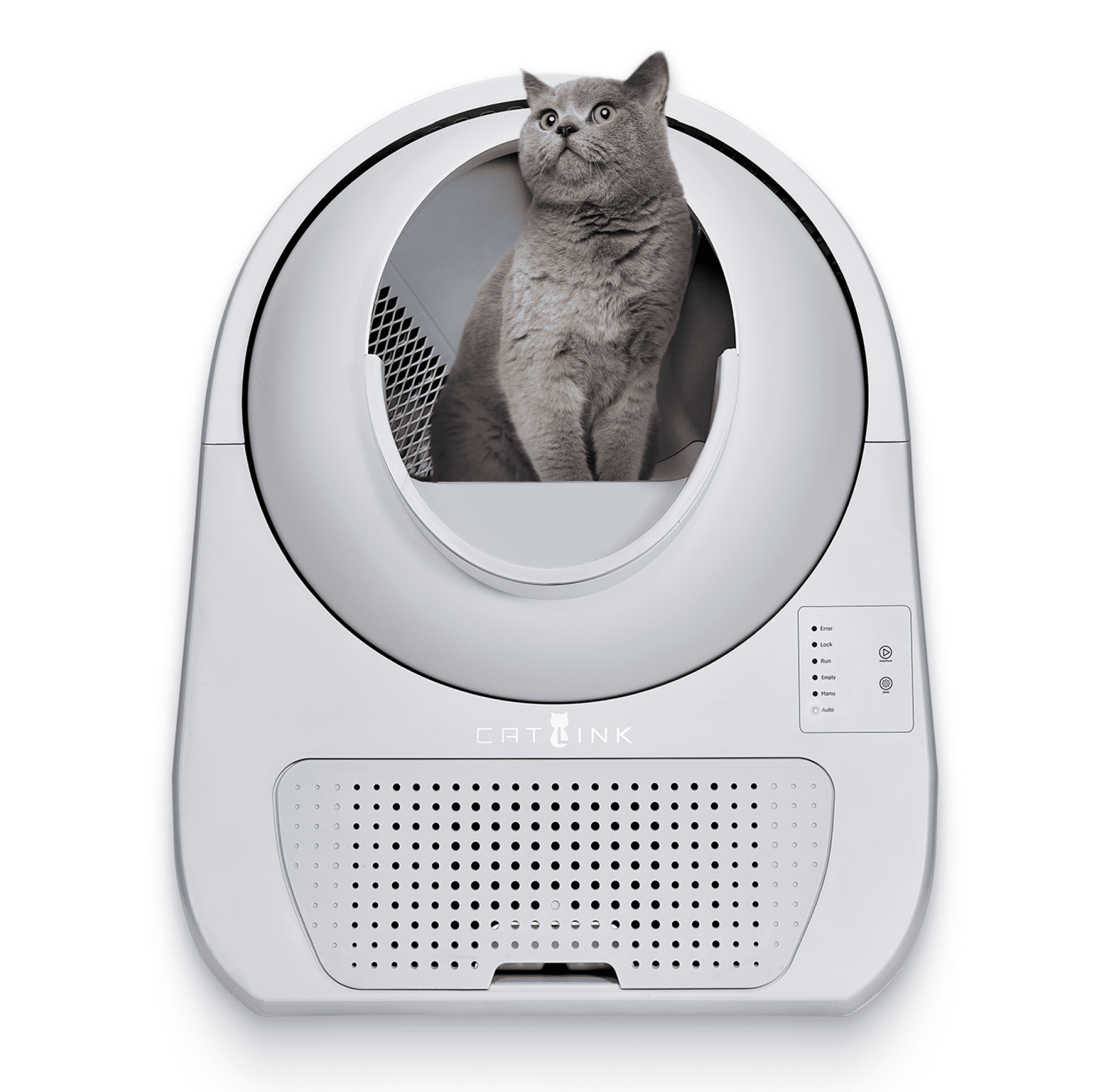 CATLINK Self Cleaning Cat Litter Box, Automatic, Odor Removal, Plastic, Litter Robot (Young Plus