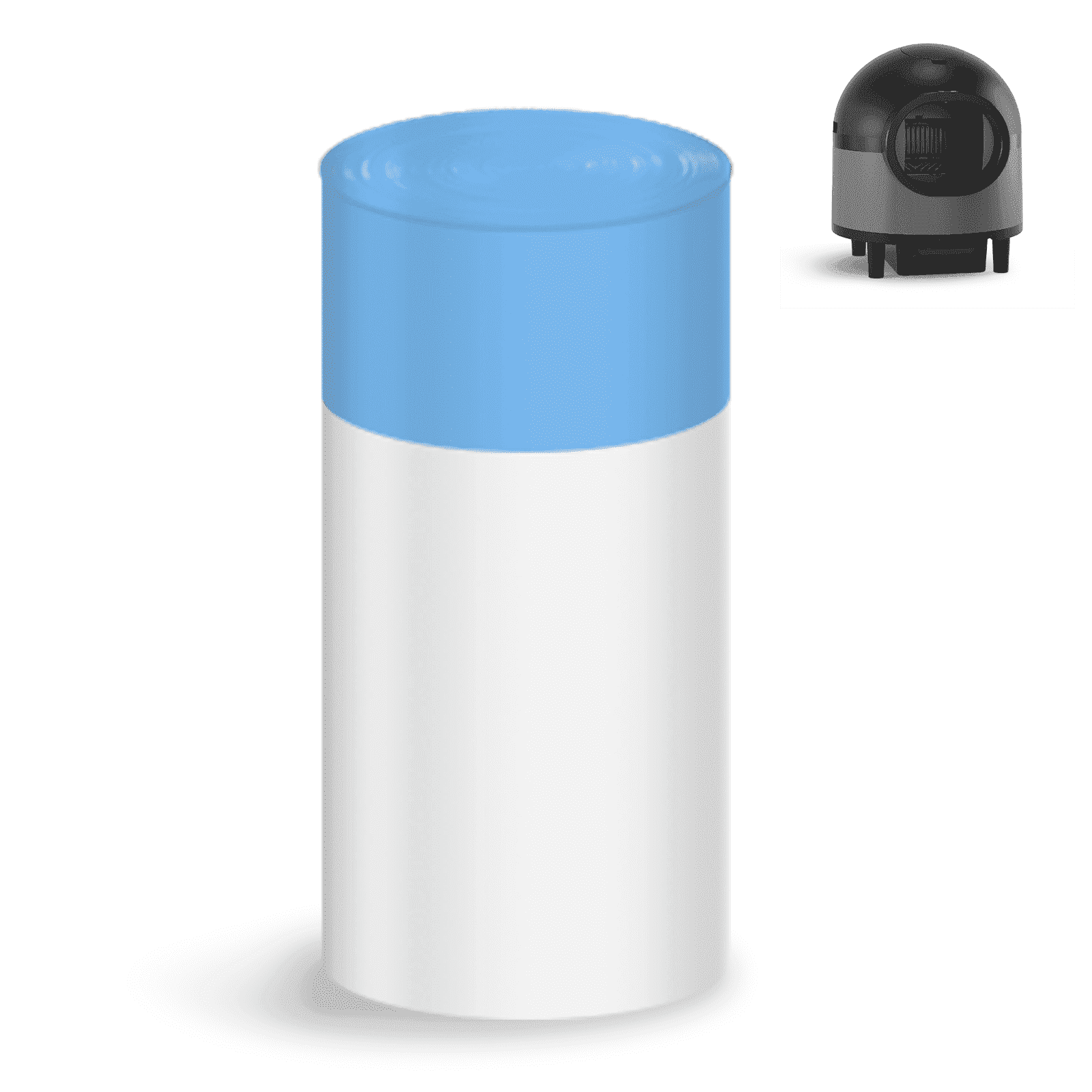 CATLK Cat Litter Box Liners, Strong and Durable, Convenient for Disposal--4 Rolls, 80 PCS