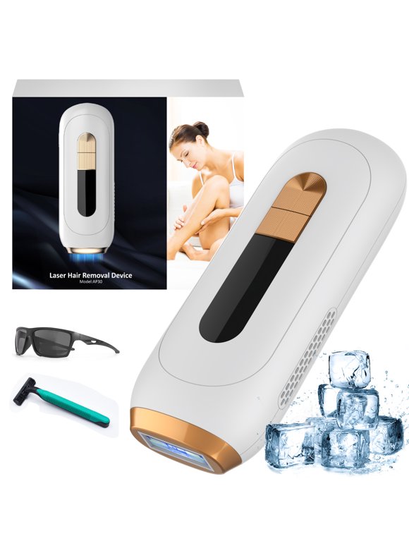 CATLK IPL Laser Hair Removal, 999,000 Flashes Hair Remover for Face, Leg, Armpit and Bikini Line, Safe & Long-Lasting