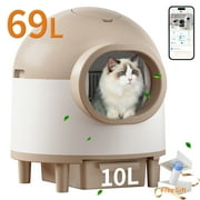 CATLK Self-Cleaning Cat Litter Box: Automatic, Dust-Reducing, Easy-to-Use, Safe & Comfortable, Durable & Eco-Friendly