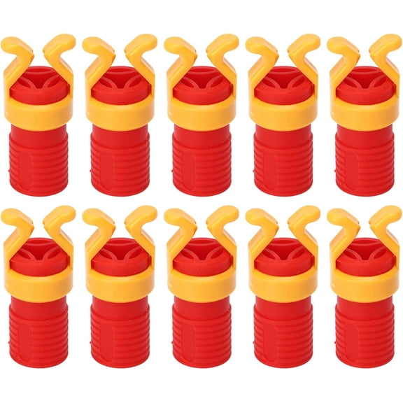 CATPAN 10 PCS Screw Holder for Drill, ABS Screw Holder, Universal Screw Fixing Sleeve, Suitable for Rivet Woodworking Tool, 1.6x0.59 Inch,Secure grip and user-friendly designred